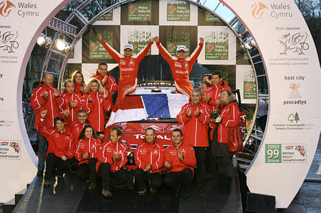Citroëen's WRC team.